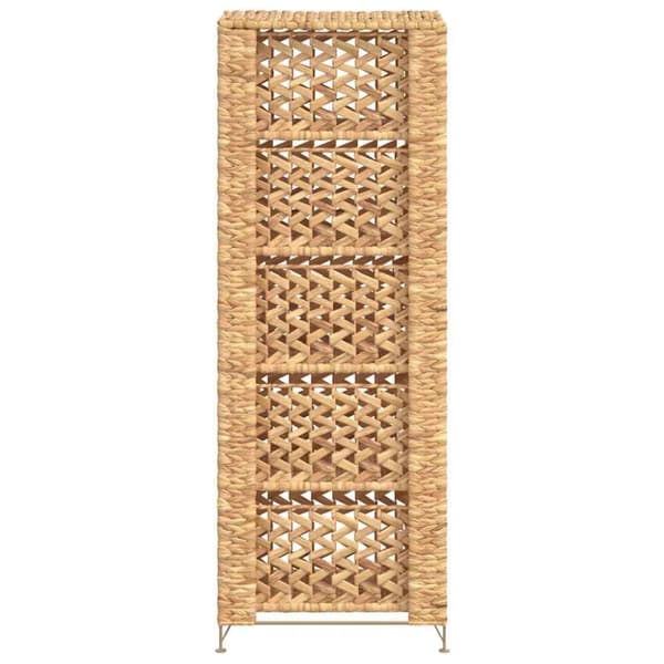 vidaXL opbevaringsenhed med 6 kurve 47 x 37 x 100 cm vandhyacint