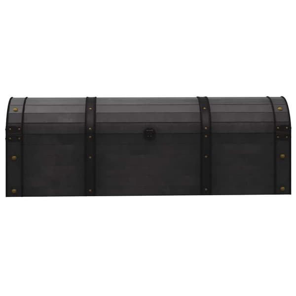 vidaXL opbevaringskiste 120x30x40 cm vintagestil massivt træ