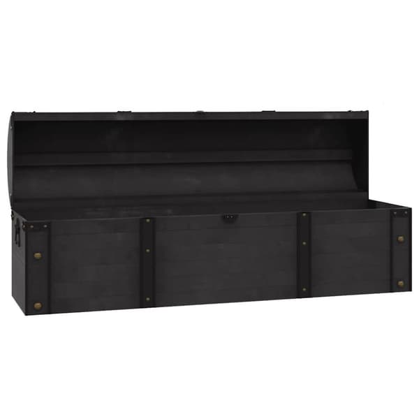 vidaXL opbevaringskiste 120x30x40 cm vintagestil massivt træ