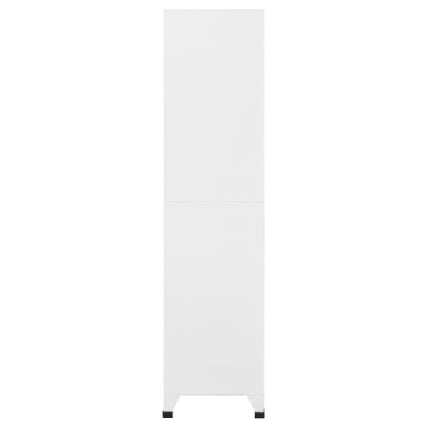 vidaXL Garderob för omklädningsrum med 12 fack 90x45x180 cm