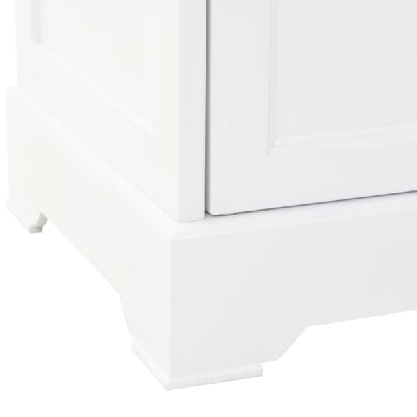 vidaXL Senkki 4 ovella MDF ja mänty 80x40x180 cm