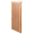 Miniatyrbilde 4 av 7: vidaXL Hjørnehylle 59x36x100 cm heltre eik
