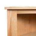 Miniatyrbilde 5 av 7: vidaXL Hjørnehylle 59x36x100 cm heltre eik