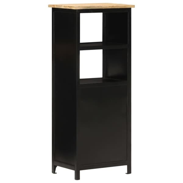 vidaXL Skåp 45x32x110 cm massivt mangoträ