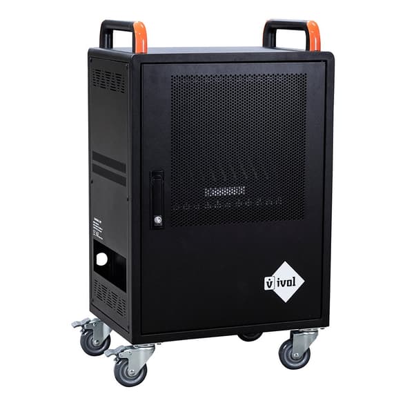Tabletvogn "IVOLMAX 24" - til 24 tabletter op til 10,5 tommer