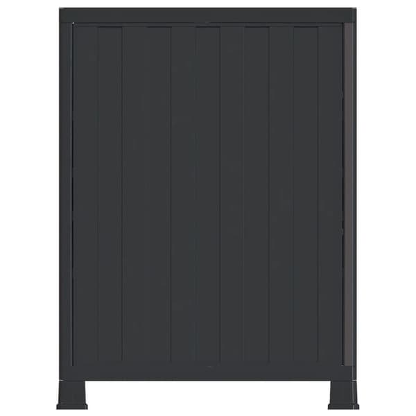 vidaXL Plastskåp 68x39x92 cm
