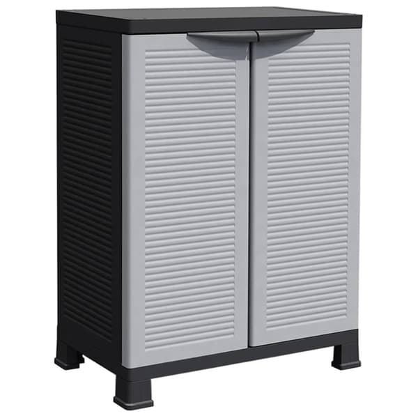 vidaXL Plastskåp 68x39x92 cm