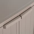 Miniatyrbillede 5 af 8: vidaXL opbevaringsskab til haven 65x45x88 cm PP trælook brun
