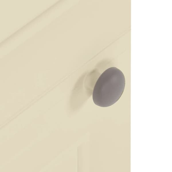 vidaXL Plastskap 40x43x85,5 cm tredesign hvit angora