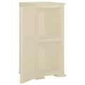 Miniatyrbillede 4 af 9: vidaXL plastikskab 40x43x85,5 cm trædesign angorahvid