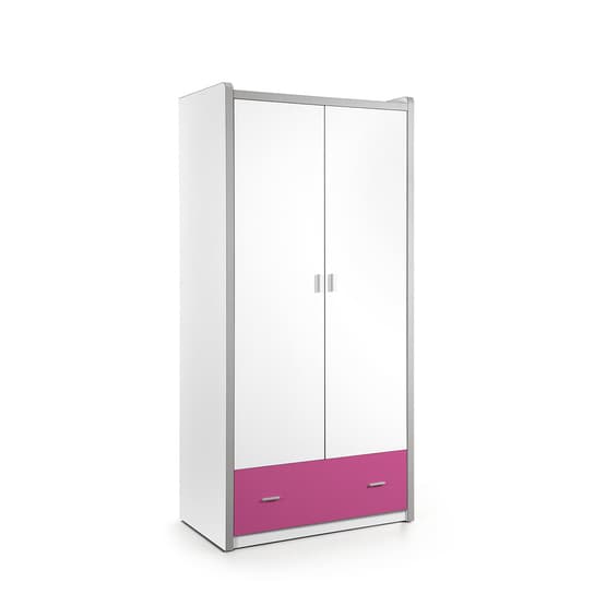 Garderob - Bonny 2 Dörrar - Fuchsia
