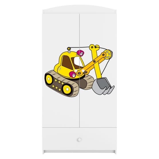 Garderobe Babydreams Hvid - Digger