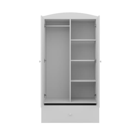 Garderobe Babydreams Hvid - Hest