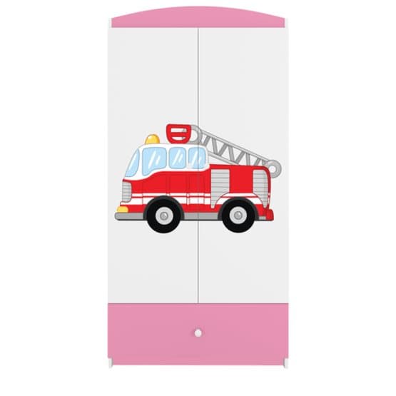 Garderob Babydreams Rosa - Fire Truck