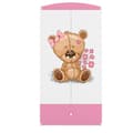 Pikkukuva 1 / 3: Garderob Babydreams Rosa - karhu kukilla