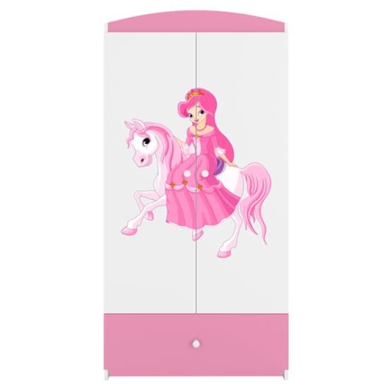 Garderob Babydreams Rosa - Prinsesse til hest