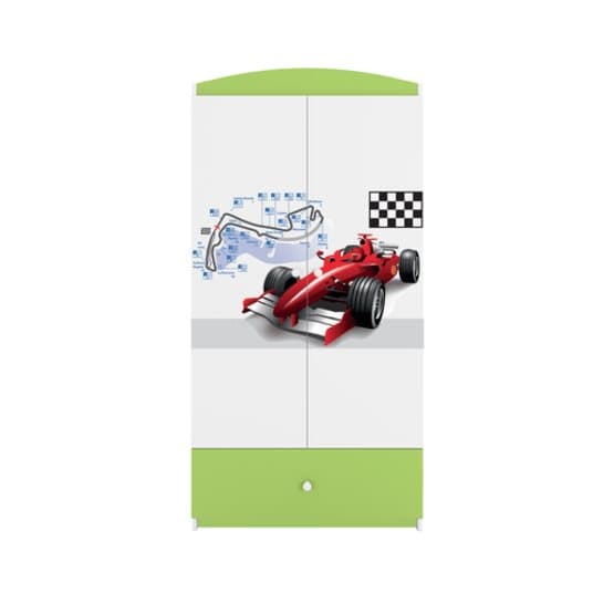 Garderob Babydreams Grön - Formula One