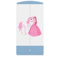 Miniatyrbild 2 av 3: Garderob Babydreams Blå - Princess And Horse