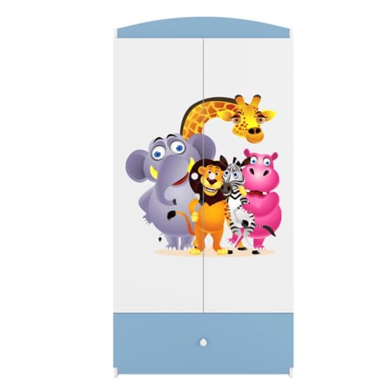 Garderob Babydreams Blå - Zoo