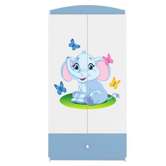 Garderob Babydreams Blå - Elephant