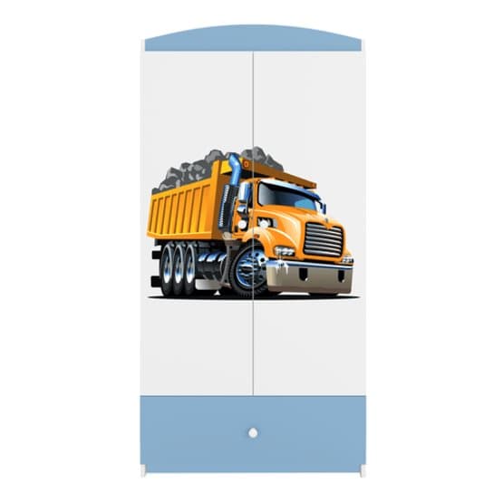 Garderob Babydreams Blå - Truck