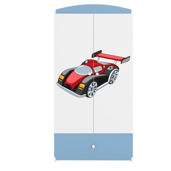 Garderob Babydreams Blå - Racing Car
