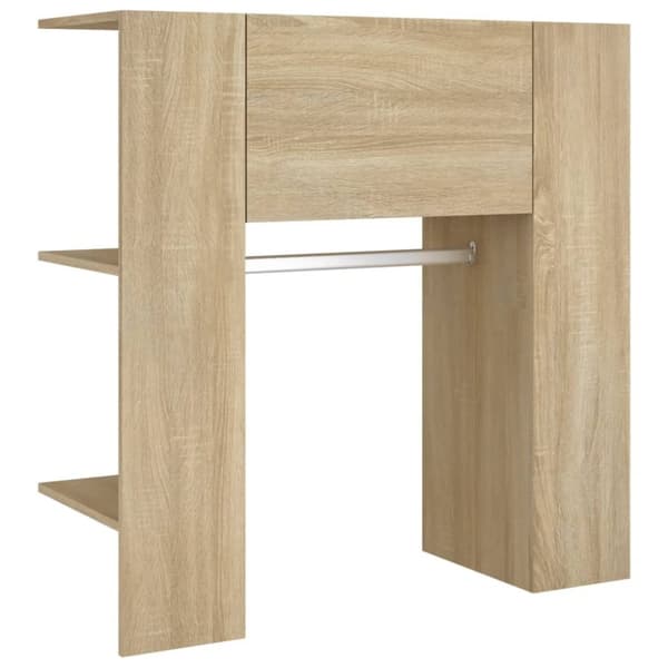 vidaXL Hallskåp sonoma-ek 97,5x37x99 cm konstruerat trä
