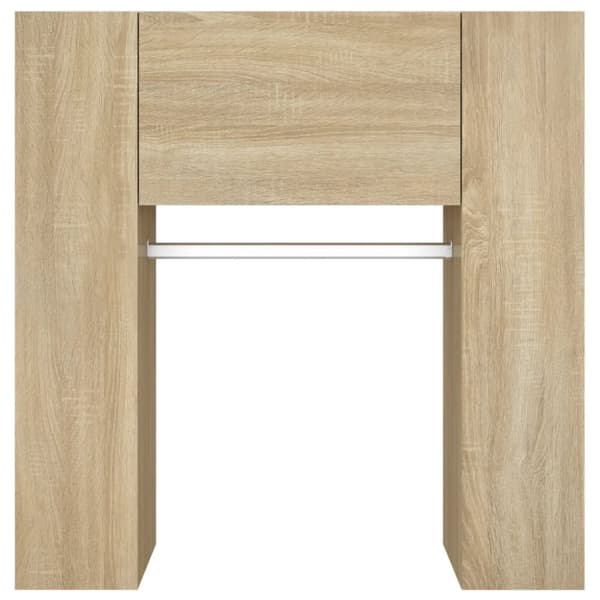 vidaXL Hallskåp sonoma-ek 97,5x37x99 cm konstruerat trä