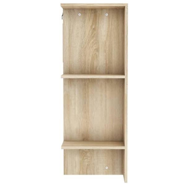 vidaXL Hallskåp sonoma-ek 97,5x37x99 cm konstruerat trä