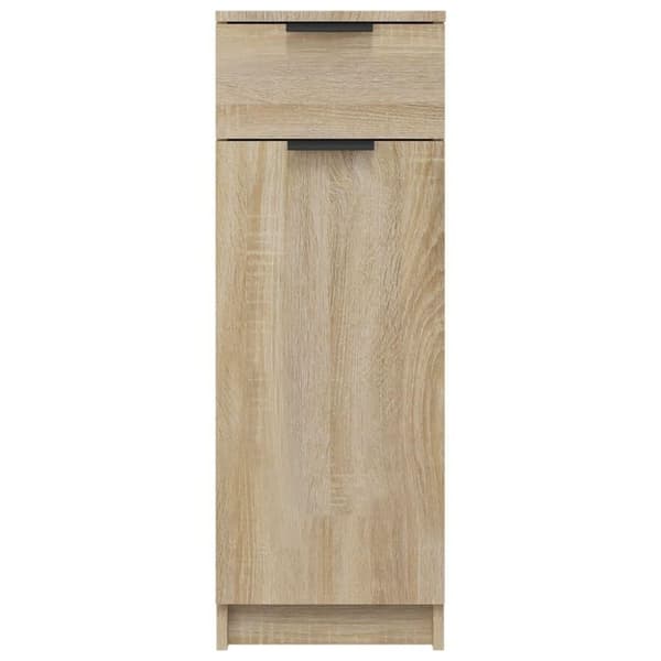 vidaXL Baderomsskap sonoma eik 32x34x90 cm konstruert tre