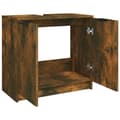 Miniatyrbilde 10 av 11: vidaXL Baderomsskap røkt eik 64,5x33,5x59 cm konstruert tre