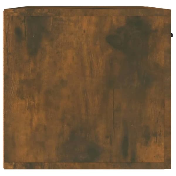 vidaXL Veggskap røkt eik 60x36,5x35 cm konstruert tre