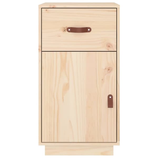 vidaXL Skrivbordsskåp 40x50x75 cm massiv furu