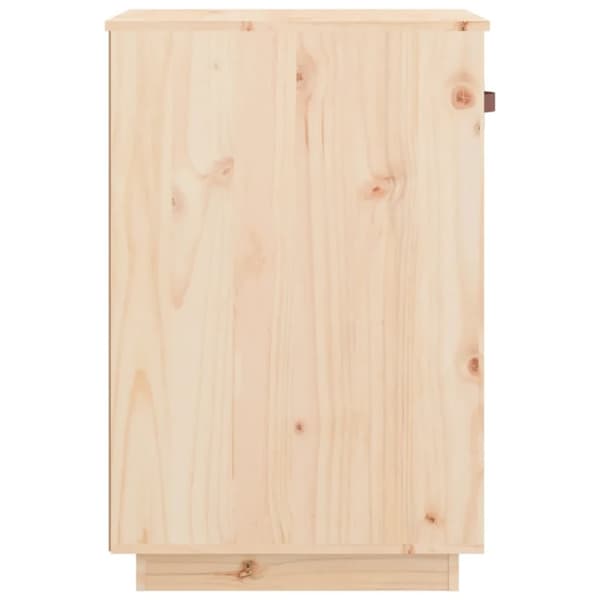 vidaXL Skrivbordsskåp 40x50x75 cm massiv furu