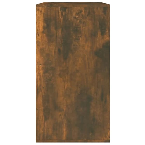 vidaXL Sminkeskap røkt eik 80x40x75 cm konstruert tre