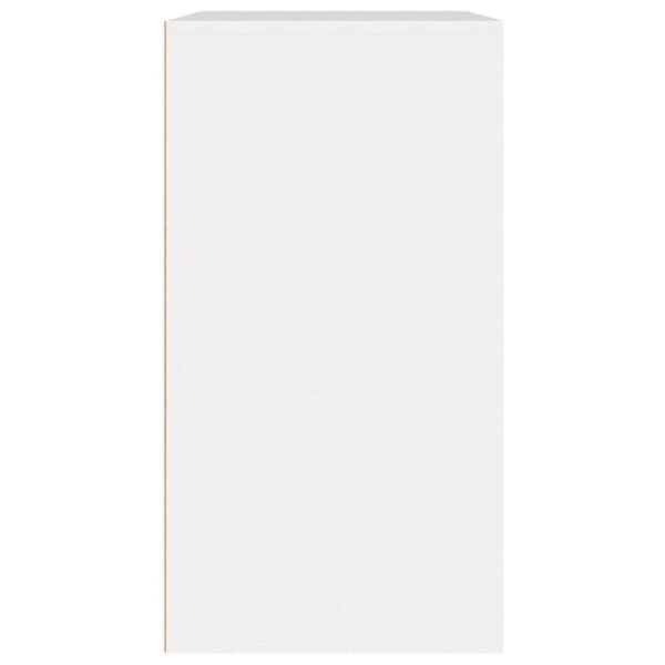 vidaXL Kosmetiikkakaappi valkoinen 80x40x75 cm tekninen puu