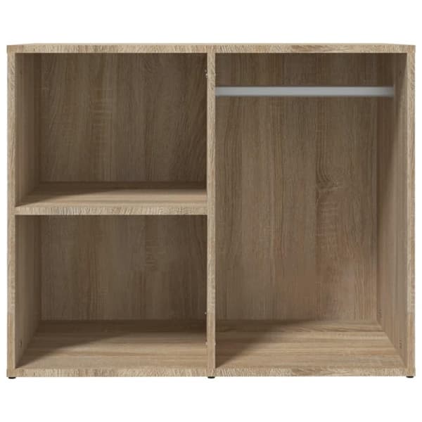 vidaXL skab 80x40x65 cm konstrueret træ sonoma-eg