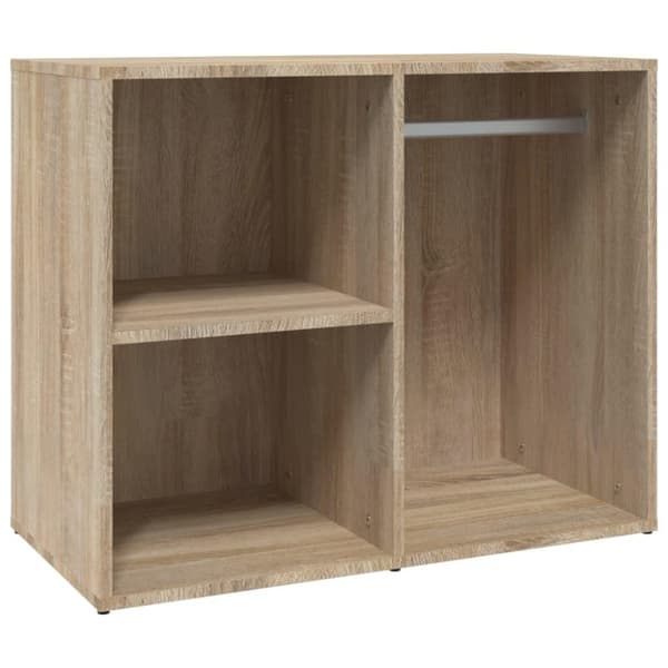 vidaXL skab 80x40x65 cm konstrueret træ sonoma-eg