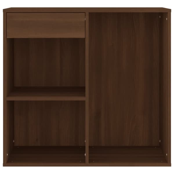 vidaXL Kosmetiikkakaappi ruskea tammi 80x40x75 cm tekninen puu