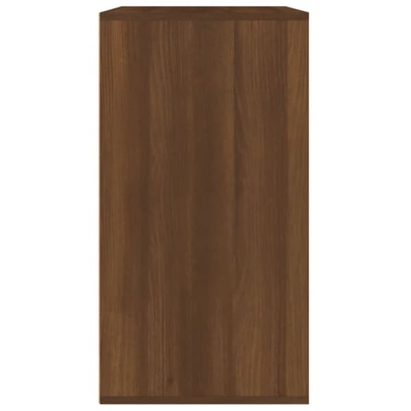 vidaXL Kosmetiikkakaappi ruskea tammi 80x40x75 cm tekninen puu