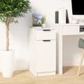 Miniatyrbillede 11 af 11: vidaXL skrivebord 33,5x50x75 cm konstrueret træ hvid