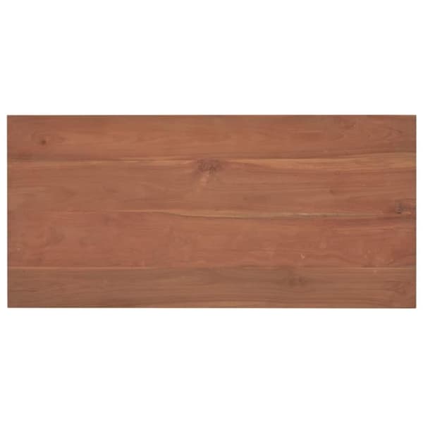 vidaXL badeværelsesskab 85x40x75 cm massivt teaktræ