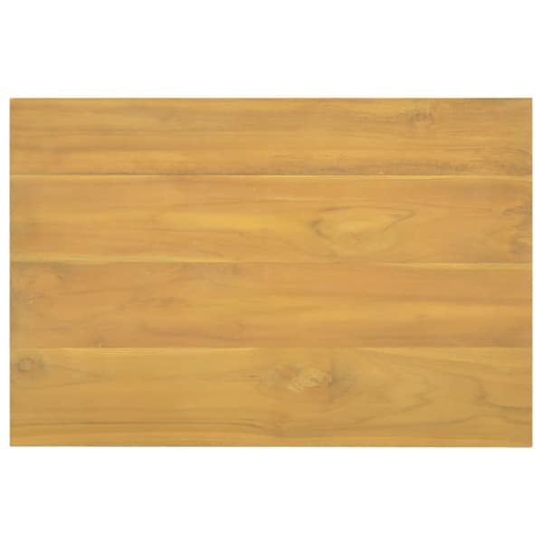 vidaXL Kylpyhuoneen kaappi 60x40x75 cm täysi tiikki