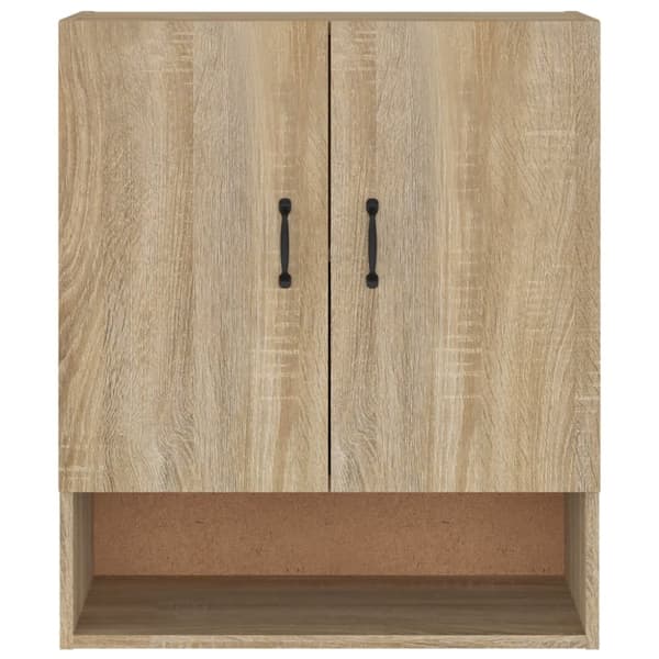 vidaXL vægskab 60x31x70 cm konstrueret træ sonoma-eg