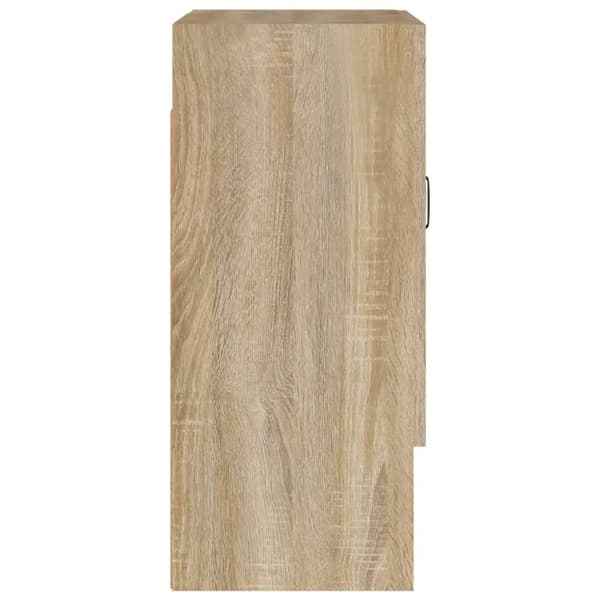 vidaXL vægskab 60x31x70 cm konstrueret træ sonoma-eg