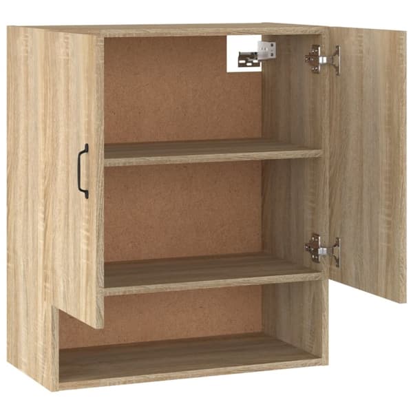 vidaXL vægskab 60x31x70 cm konstrueret træ sonoma-eg