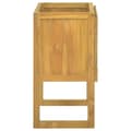 Miniatyrbilde 4 av 9: vidaXL Baderomsskap 60x40x75 cm heltre teak