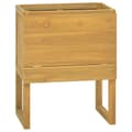 Miniatyrbilde 1 av 9: vidaXL Baderomsskap 60x40x75 cm heltre teak