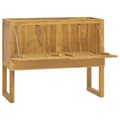 Miniatyrbild 2 av 9: vidaXL Badrumsskåp 90x40x75,5 cm massiv teak