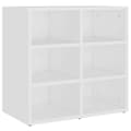 Miniatyrbillede 3 af 11: vidaXL skoreoler 2 stk. 52,5x30x50 cm hvid